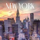 New York Square Wall Calendar 2026