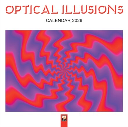 Optical Illusions Wall Calendar 2026 (Art Calendar)