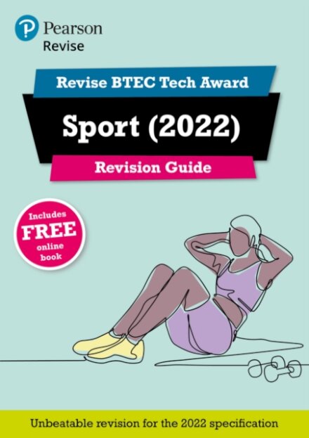 Pearson REVISE BTEC 2022 Tech Award Sport Revision Guide inc online edition - for 2026, 2027 exams