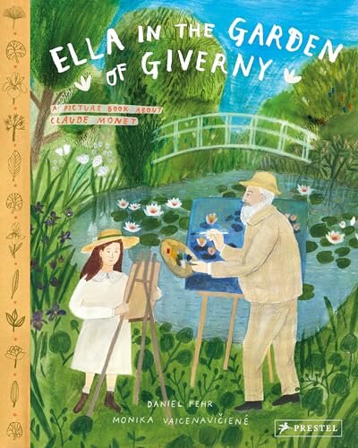 Ella In The Garden Of Giverny