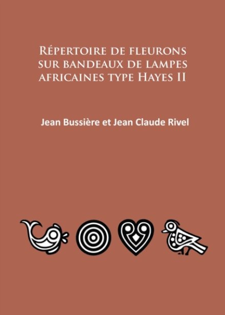 Repertoire de fleurons sur bandeaux de lampes africaines type Hayes II