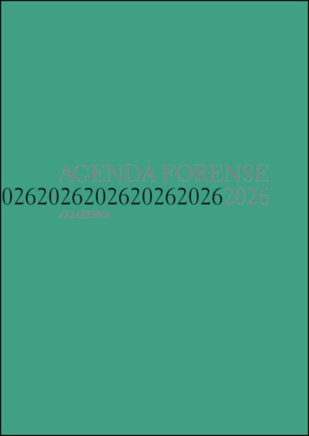 Agenda Forense 2026 – (Teal)