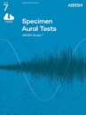 Specimen Aural Tests, Grade 7 with audio