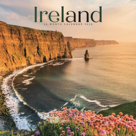 Ireland Square Wall Calendar 2026