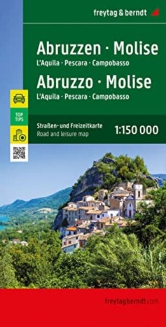 Abruzzo - Molise - Road and leisure map