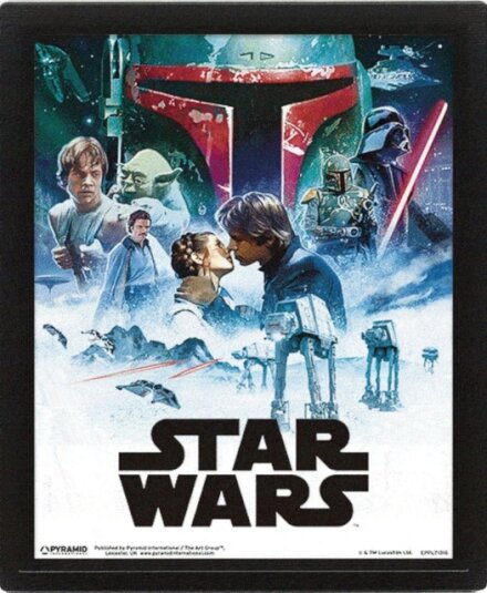 Star Wars (Episode IV & V) - Framed