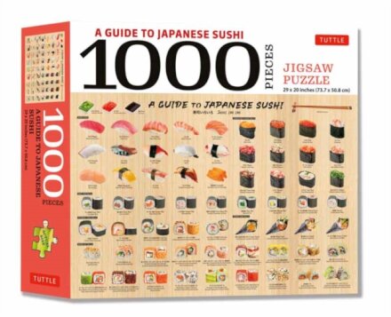 A Guide to Japanese Sushi - 1000 Piece Jigsaw Puzzle