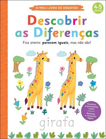 O Meu Livro de Desafios: Descobrir as Diferenças
