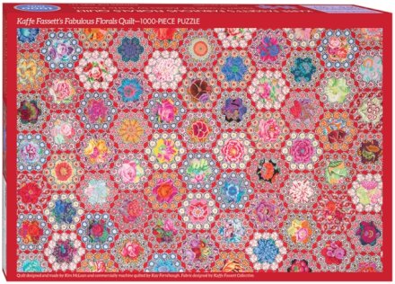 Kaffe Fassett’s Fabulous Florals Quilt Jigsaw Puzzle
