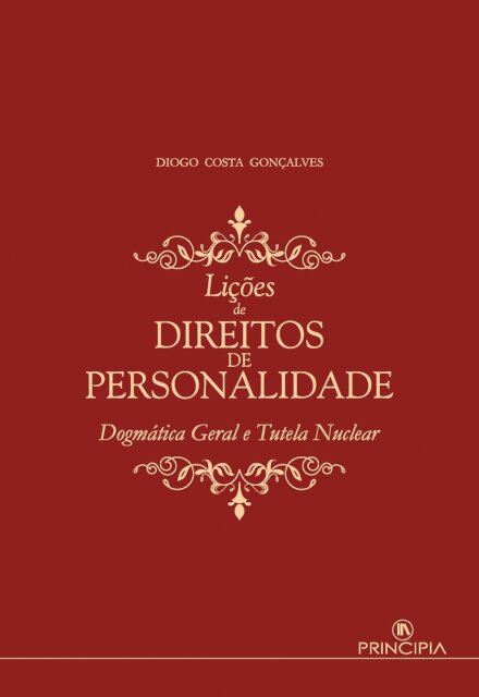 Lições de Direitos de Personalidade
