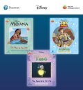 Pearson Bug Club Disney Year 1 Pack E, including decodable phonics readers for phase 5; Moana: The Way to the Sea, Toy Story: Andy's Party, The Princess and the Frog: The Sweetest Firefly