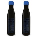 PLAYSTATION (SYMBOL PATTERN) METAL DRINKS BOTTLE