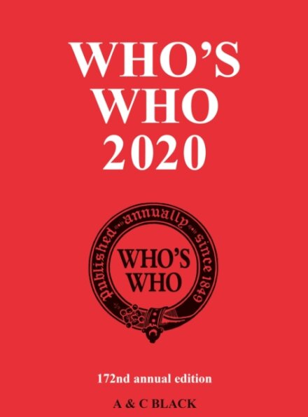 Who's Who 2020