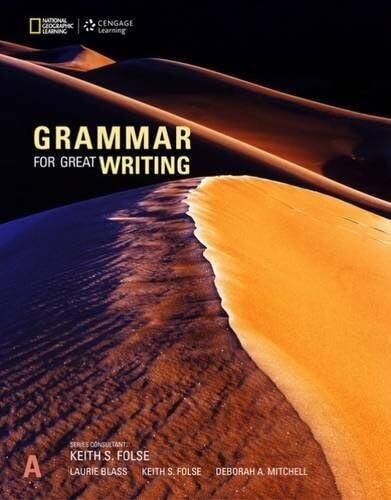 Grammar Great Writing A