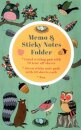 Memo & Sticky Notes Folder: Woodland Creatures