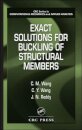 Exact Solutions for Buckling of Structural Members