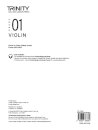 Trinity College London Violin Exam Pieces From 2020: Grade 1 (part only)