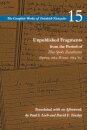 Unpublished Fragments from the Period of Thus Spoke Zarathustra (Spring 1884–Winter 1884/85) Volume 15 Paperback