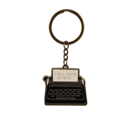 Keyring Metal - Pulteney Press (I Will Write))