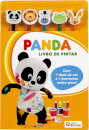Canal Panda - Livro de pintar Com 5 lápis de cor e 5 borrachas muito giras!