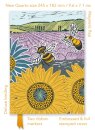 Kate Heiss: Sunflower Fields (Foiled Quarto Journal)