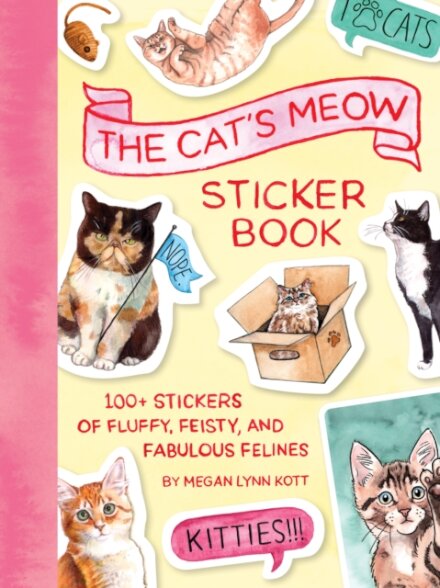 The Cat's Meow Sticker Book