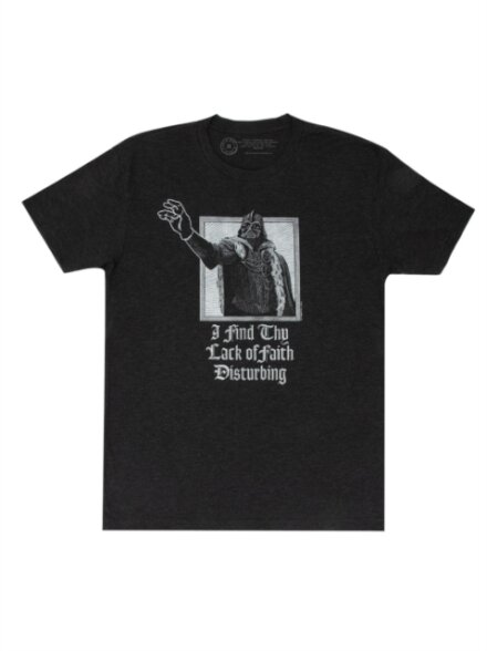 Star Wars: Lack of Faith Unisex T-Shirt Medium