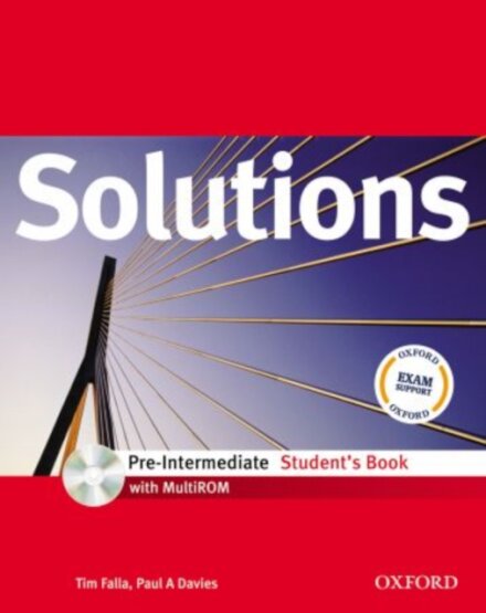 Solutions: Pre-Intermediate: Student's Book with MultiROM Pack