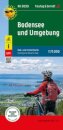 Lake Constance and surroundings, bike and leisure map 1:75,000, freytag & berndt, RK 0099
