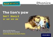 Read Write Inc. Phonics: The Lion's Paw (Grey Set 7 Storybook 2)