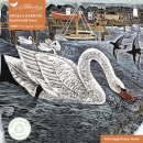 Adult Sustainable Jigsaw Puzzle Angela Harding: Southwold Swan