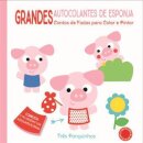 Três Porquinhos - Grandes Autocolantes de Esponja