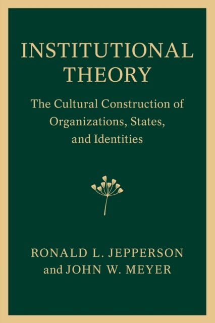 Institutional Theory