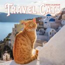 Travel Cats Wall Calendar 2026