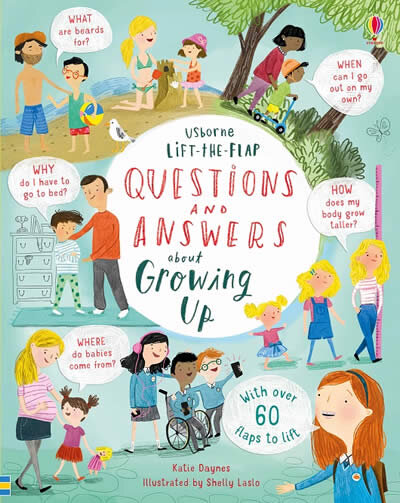 Lift-The-Flap Questions & Answers About Growing Up