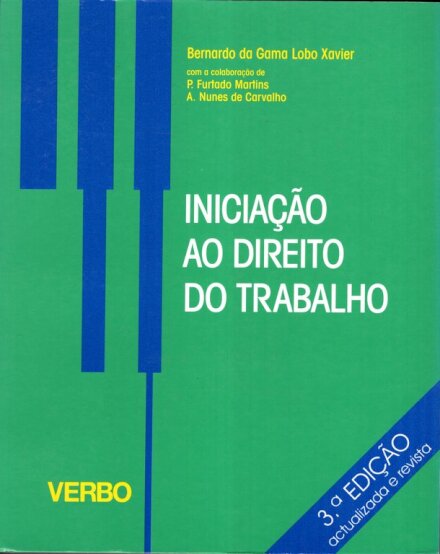 Iniciaçao Ao Direito Do Trabalho