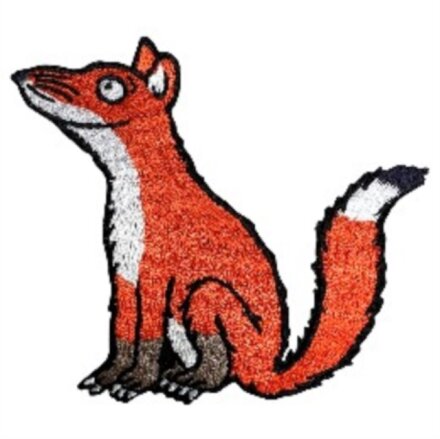 Fox Character Sew On Patch