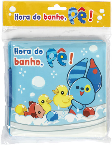 Hora do banho, Pê! - Um livro à prova de água