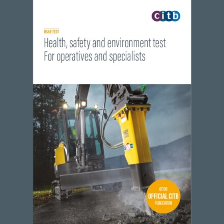 Health, safety and environment test for operatives and specialists