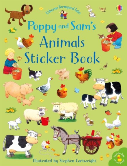 Poppy And Sam'S Animals Sticker Book