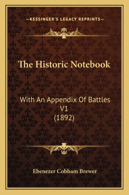 HISTORIC NOTEBOOK