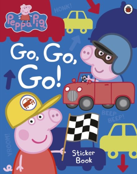 Peppa Pig: Go Go Go! Vehicles Sticker Book