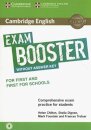 Cambridge English Exam Booster for First and First for Schools without Answer Key with Audio