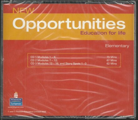 Opportunities Global Elementary Class Cd New Edition