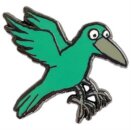 Bird Character Pin Badge