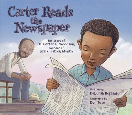 Carter Reads the Newspaper