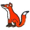 Fox Character Pin Badge