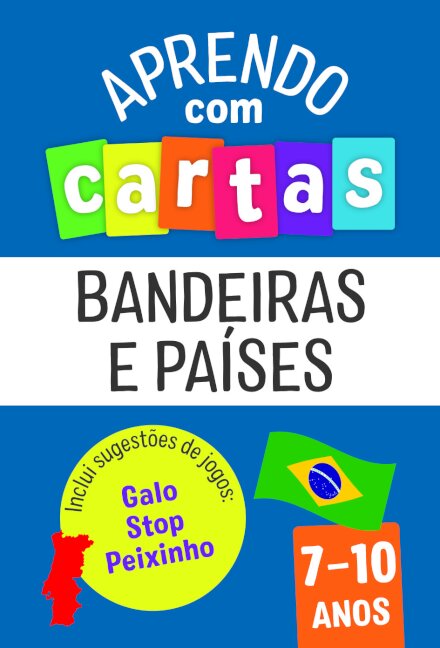 Aprendo com Cartas: Bandeiras e Países