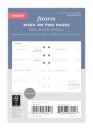 Filofax Pocket Minimal Week On Two Pages 2024 Diary
