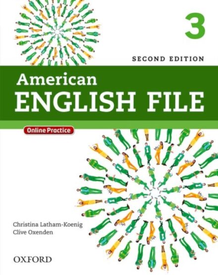 American English File Second Edition: 3 Student's Book with Oxford Online Skills Program